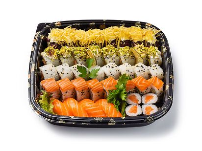 Plus sushi box