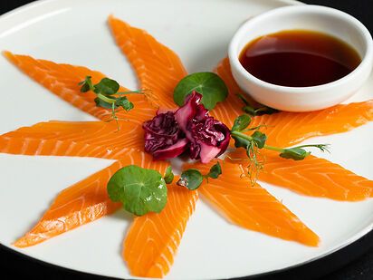 Carpaccio di salmone