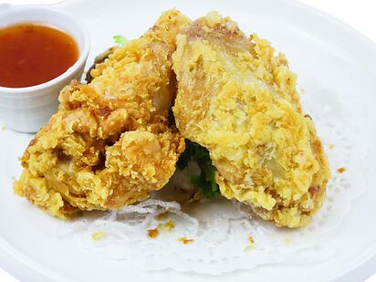 Alette di pollo fritto